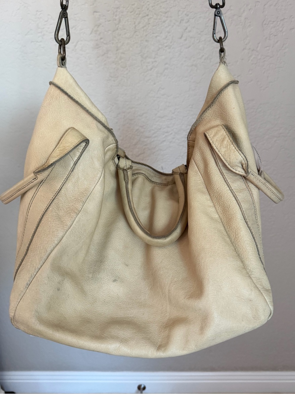 Free People Leslie Leather Tote
